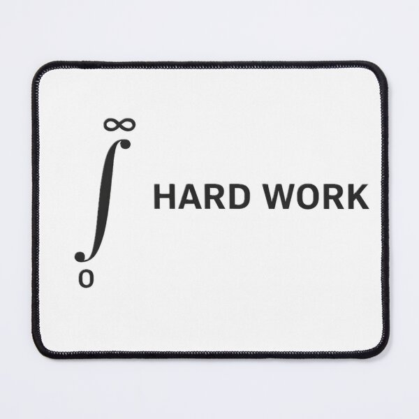 Item preview, Integral of Hard Work Calculus Math Pun Funny Teacher Student Gift designed and sold by SoulFlex.
