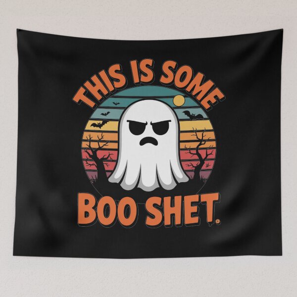 Item preview, This Is Some Boo Sheet designed and sold by flagylART.