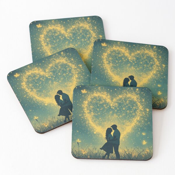 Item preview, Couple In night of stars with heart  designed and sold by Anisha  Vaz.