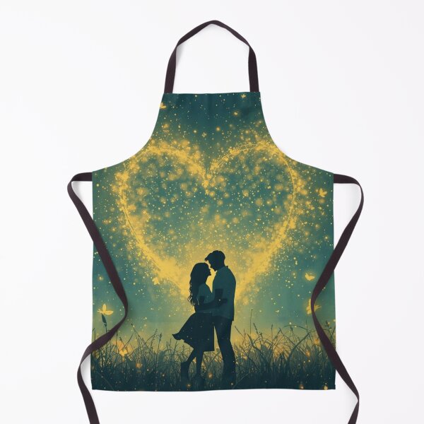 Item preview, Couple In night of stars with heart designed and sold by Anisha Vaz.