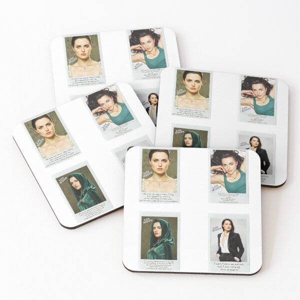Item preview, Katie McGrath Quotes Painted HD Art designed and sold by DiverseDazzle.