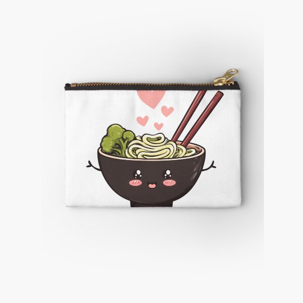 Item preview, Kawaii Ramen Noodle Bowl with Hearts Cute Valentine's Day Foodie designed and sold by BigStar-Cart.