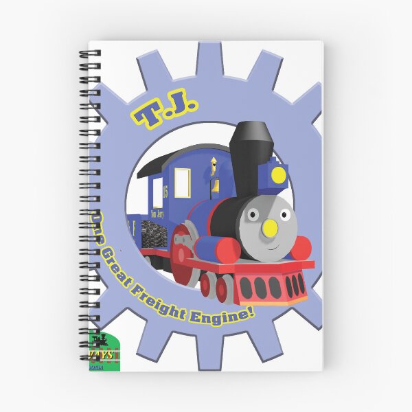 Item preview, Crotoonia - "T.J. the Little Freight Engine" designed and sold by TheMilanTooner.