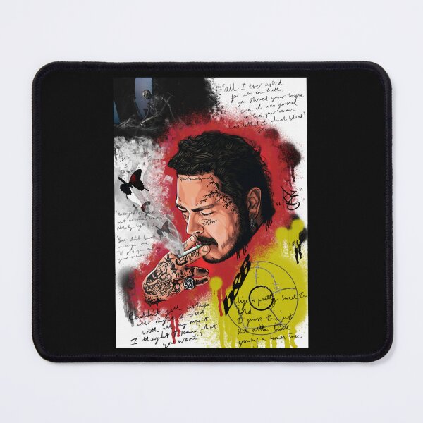 Item preview, Post Malone Pop Art designed and sold by qlowrybuckley.