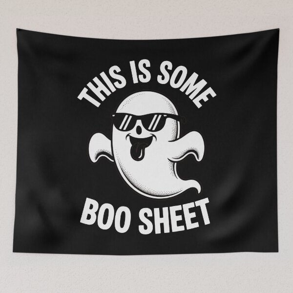 Item preview, This Is Some Boo Sheet designed and sold by flagylART.