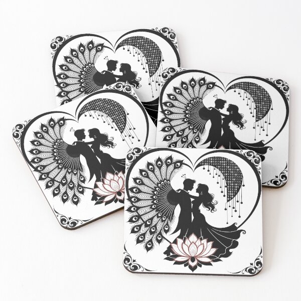 Item preview, Peacock and Moon Love designed and sold by ShaDeS-AI-Art.