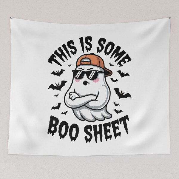 Item preview, This Is Some Boo Sheet designed and sold by flagylART.