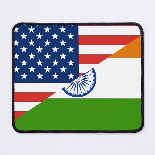 Item preview, USA INDIA Flag designed and sold by Carl's Clothing.