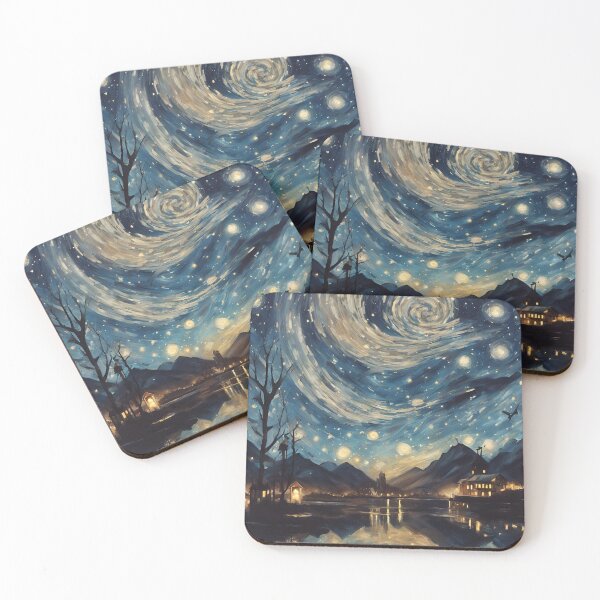 Item preview, Starry nights over city  designed and sold by Anisha  Vaz.
