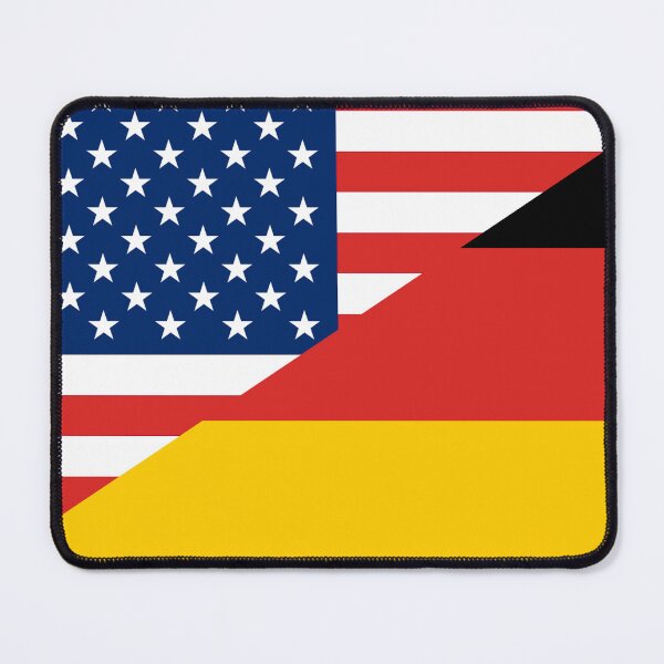 Item preview, USA GERMANY Flag Expats Student Exchange designed and sold by Carl's Clothing.