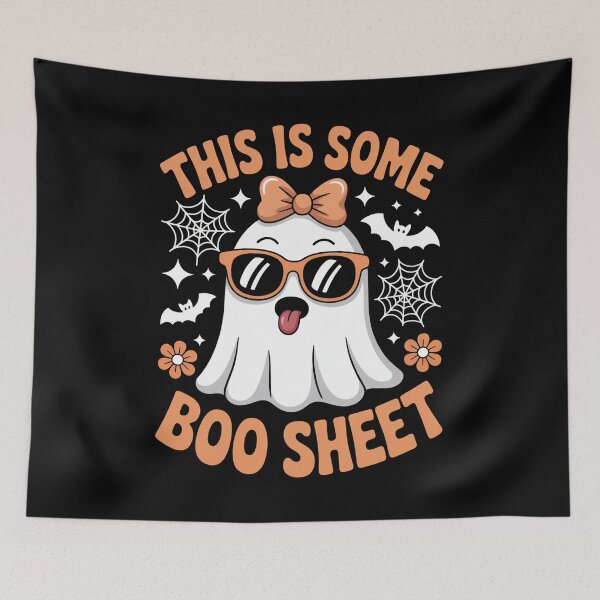 Item preview, This Is Some Boo Sheet designed and sold by flagylART.