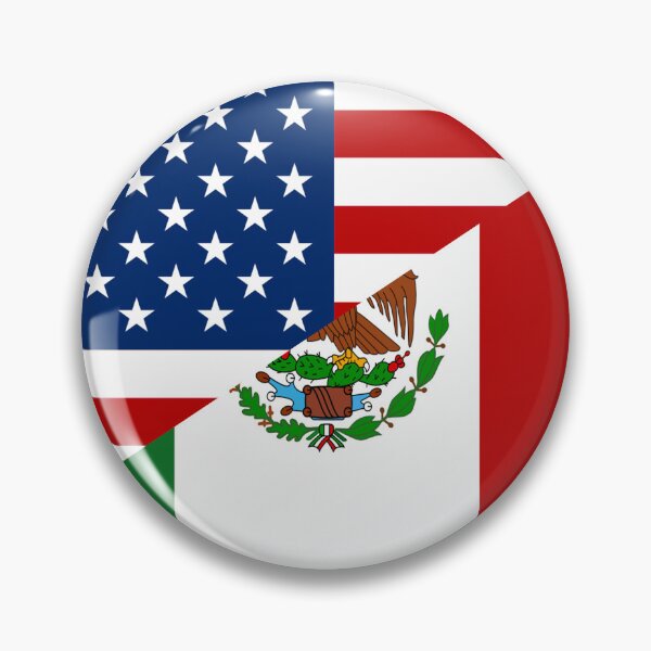 Item preview, USA MEXICO Flag designed and sold by Carl's Clothing.