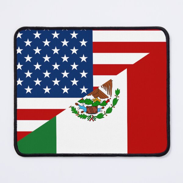 Item preview, USA MEXICO Flag designed and sold by Carl's Clothing.