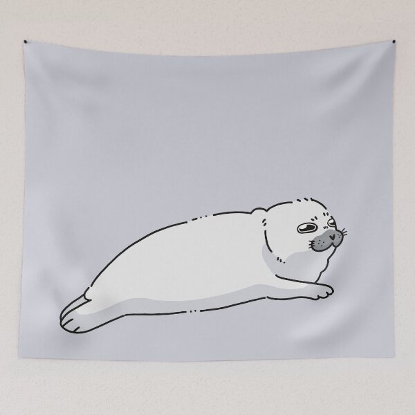 Item preview, baby seal  designed and sold by MMilkyyy.