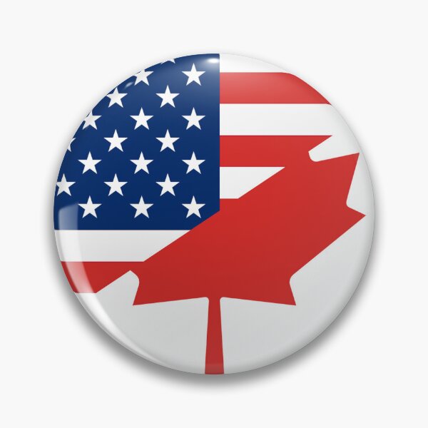 Item preview, USA CANADA Flag designed and sold by Carl's Clothing.