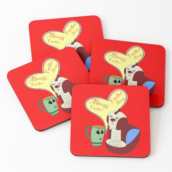 Item preview, VALENTINES RETRO COFFE LOVE COFFEE CUP AND COFFEE MACHINE MIDCENTURY STYLE designed and sold by Sycorax Studio.