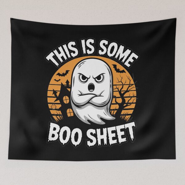 Item preview, This Is Some Boo Sheet designed and sold by flagylART.