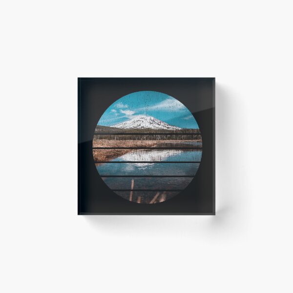 Item preview, Three Sisters Oregon South Sister Mountain Photography designed and sold by Carl's Clothing.