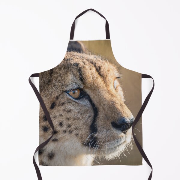 Item preview, Majestic cheetah profile in golden light designed and sold by shabeel.