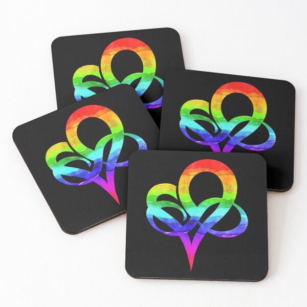 Item preview, Polyamory Infinity Heart Sign LGBTQ designed and sold by Carl's Clothing.