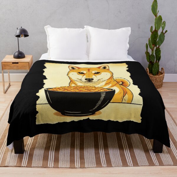 Item preview, Shiba Inu Gold Coin Lucky Dog Illustration designed and sold by JEFDodsonArt.