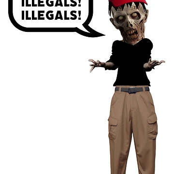 Artwork thumbnail, Zombie by Rachel the Artist