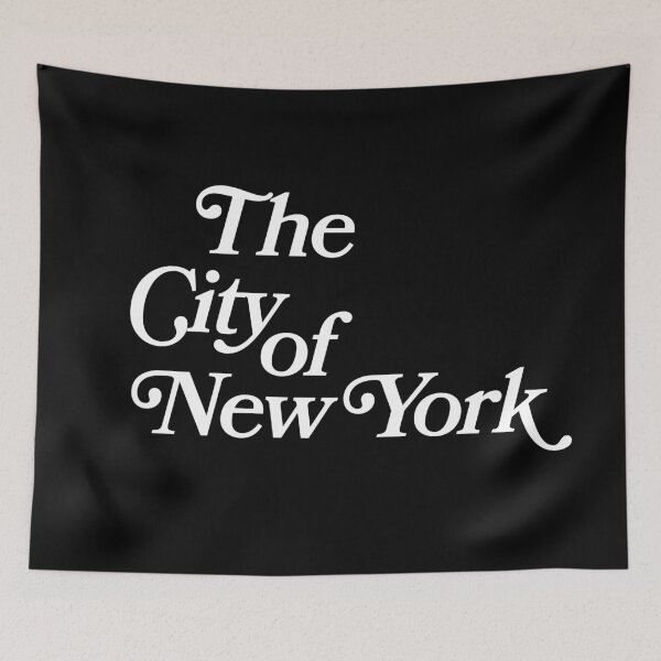 Item preview, The City of New York (contrast) designed and sold by the-popup.