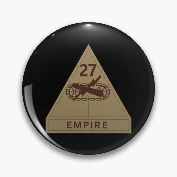 Item preview, Army - SSI - 27th Armored Division w Name Tape - Subdued Desert X 300 designed and sold by Military Insignia Products.