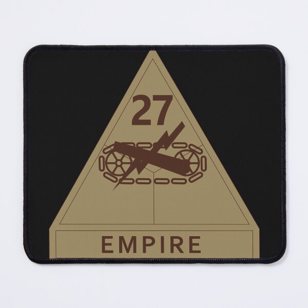 Item preview, Army - SSI - 27th Armored Division w Name Tape - Subdued Desert X 300 designed and sold by Military Insignia Products.