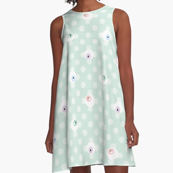 Eyes on You! A-Line Dress