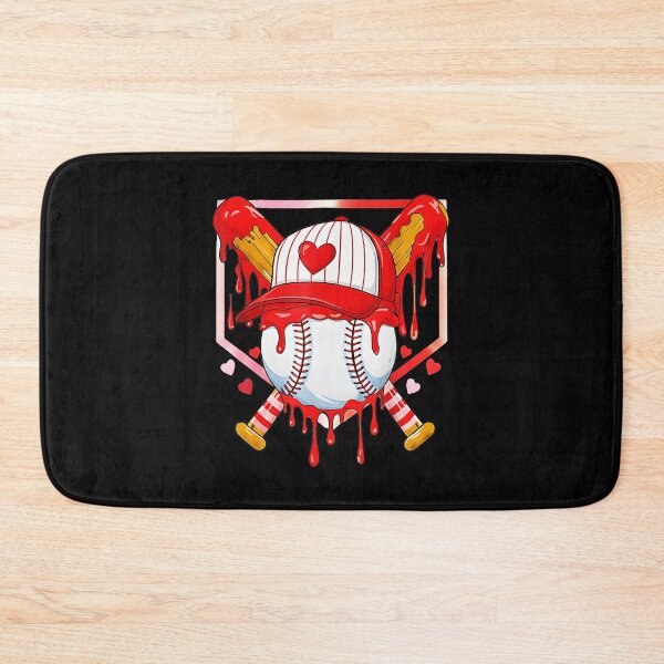 Item preview, Baseball Heart Ice Cream Drip Valentines Day Design designed and sold by miaa-artistshop.