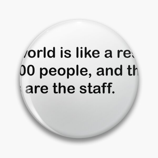 Item preview, We’re The Staff designed and sold by Working4peanut.