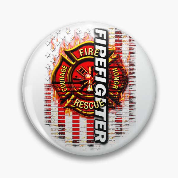 Item preview, Firefighter Courage Honor Rescue – Firefighter Pride Design designed and sold by Twist & Print.