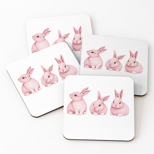 Item preview, pink bunnies designed and sold by crystali.