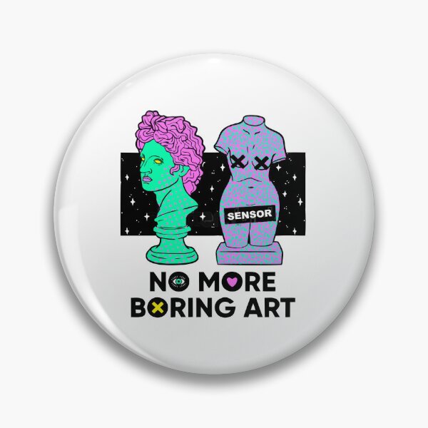 Item preview, No More Boring Art designed and sold by nabuleabubble.