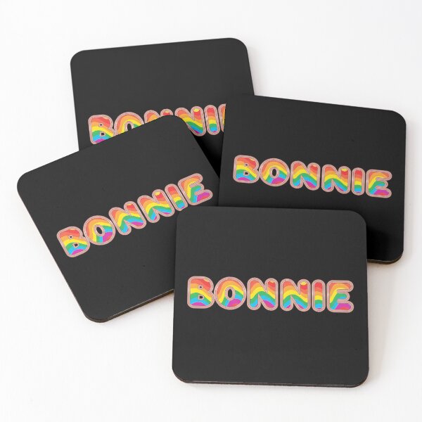 Item preview, ❤️ Bonnie Personalized Name Wavy Retro Shirt, Coffee Mug, Sticker Gift designed and sold by HelixPedia.