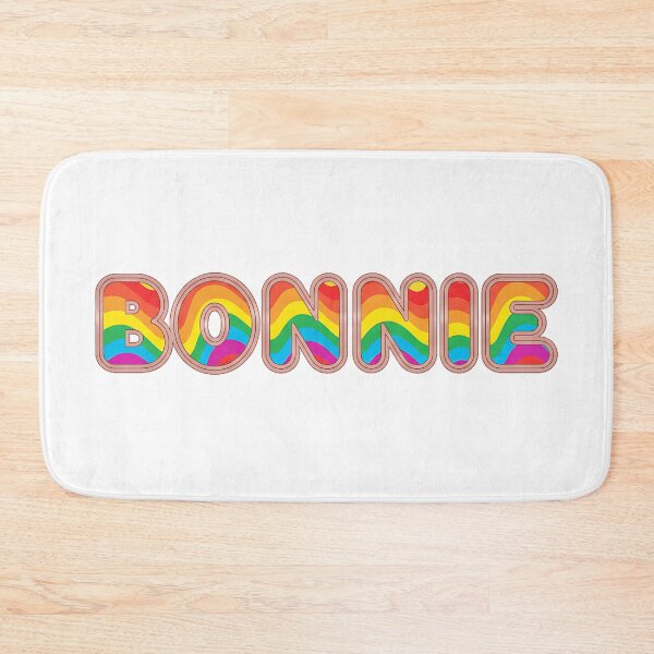 Item preview, ❤️ Bonnie Personalized Name Wavy Retro Shirt, Coffee Mug, Sticker Gift designed and sold by HelixPedia.