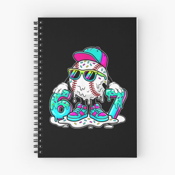 Item preview, 67 Baseball Ice Cream Drip Number Birthday Design designed and sold by gladysenglish.