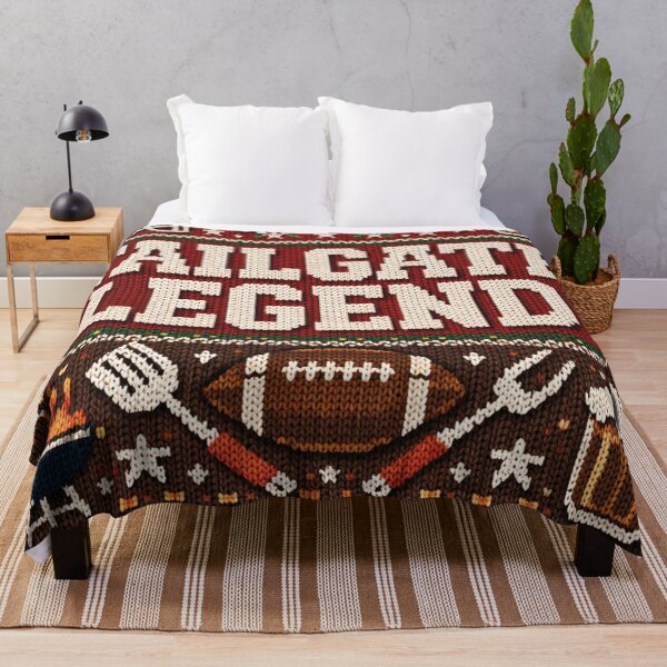 Item preview, American Football Tailgate Legend Knit Look designed and sold by Mauswohn.