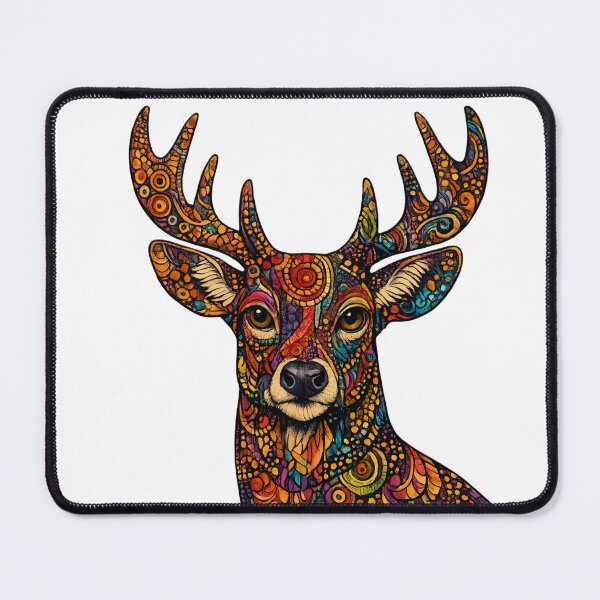 Item preview, Colorful Abstract Deer designed and sold by RedSwagStore.