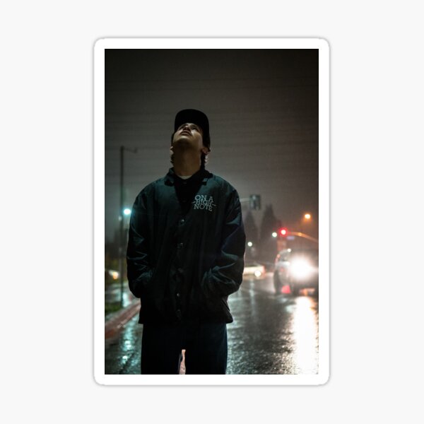 Self Provoked in the Rain Sticker
