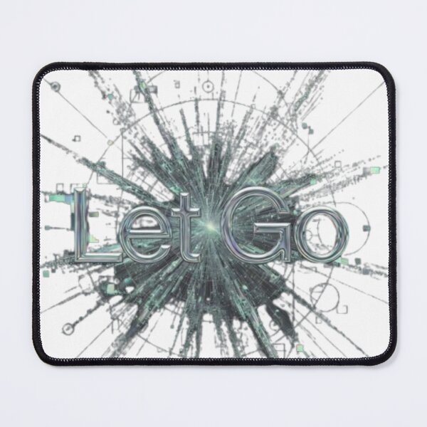 Item preview, Let Go – Neo-Y2K Chrome Burst Retro Futuristic Graphic designed and sold by ZChrome.