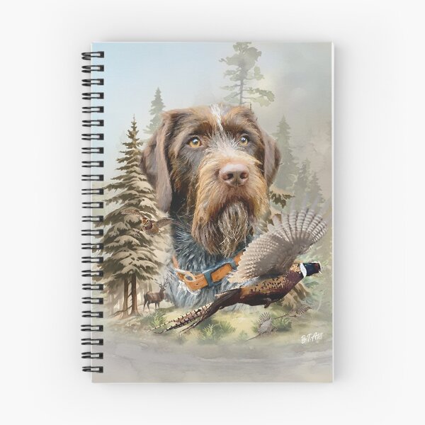 Item preview, German Wirehaired Pointer – Spirit of the Hunt designed and sold by TammyHunterArt.