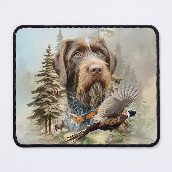 Item preview, German Wirehaired Pointer – Spirit of the Hunt designed and sold by TammyHunterArt.