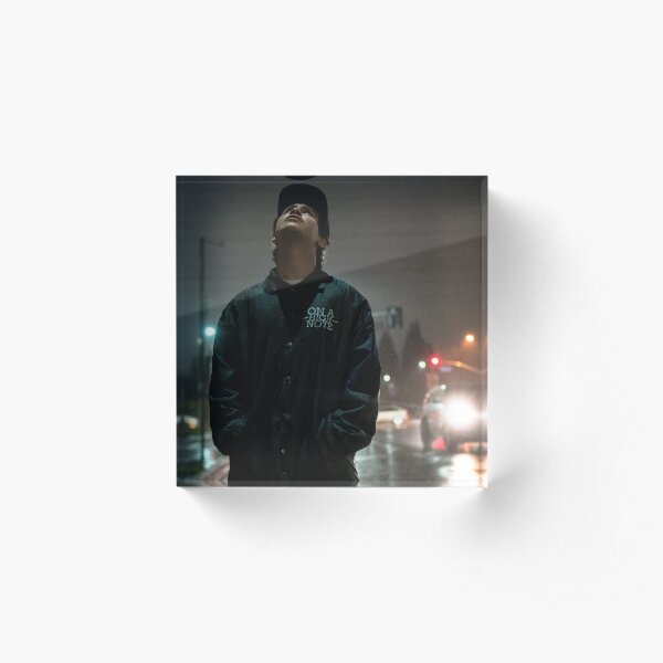 Self Provoked in the Rain Acrylic Block