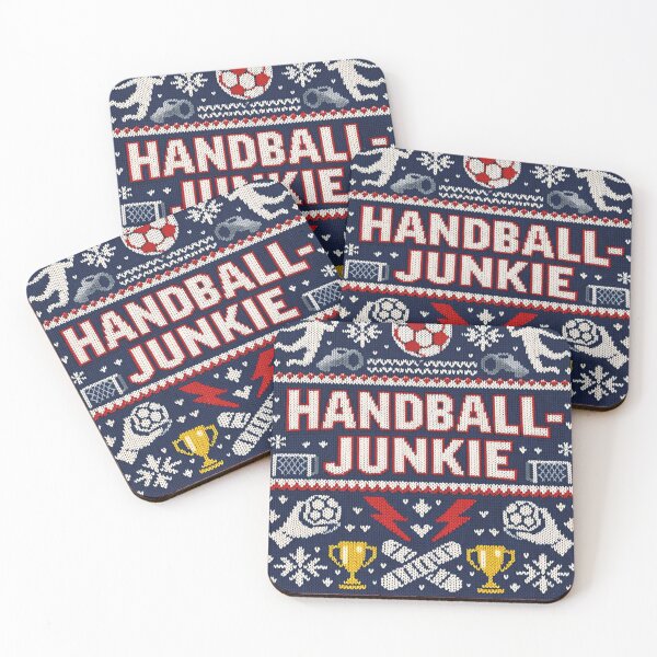 Item preview, Handball Junkie Retro Knit Design designed and sold by Mauswohn.