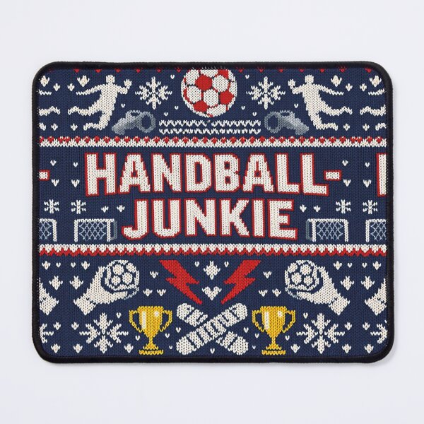 Item preview, Handball Junkie Retro Knit Design designed and sold by Mauswohn.