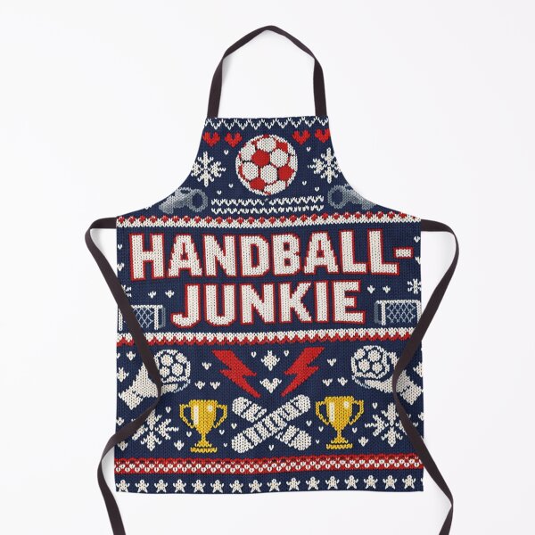 Item preview, Handball Junkie Retro Knit Design designed and sold by Mauswohn.