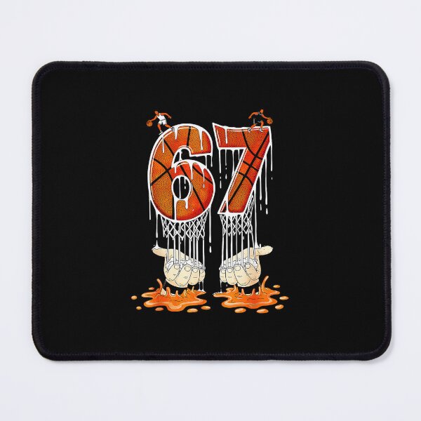 Item preview, 67 Basketball Drip Number Funny Youth Design designed and sold by gladysenglish.