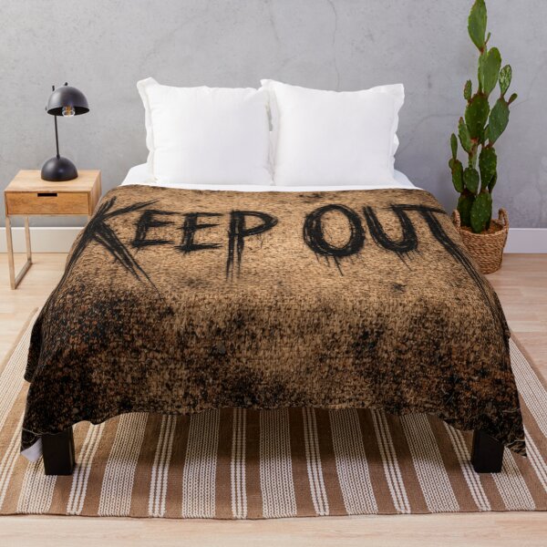 Item preview, Keep out warning sign designed and sold by Fuskiss.